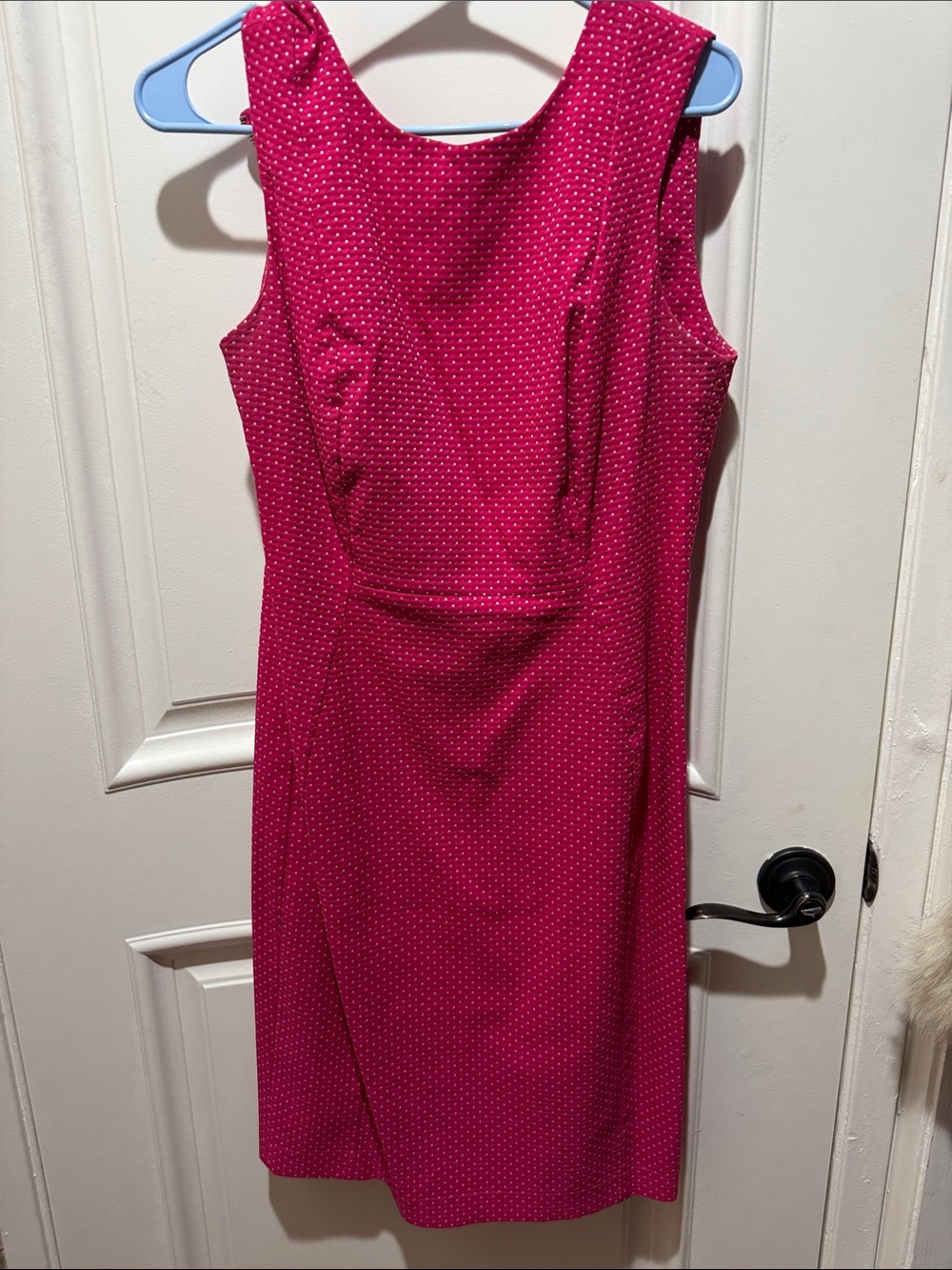 Calvin Klein Fuchsia Sleeveless Sheath Dress